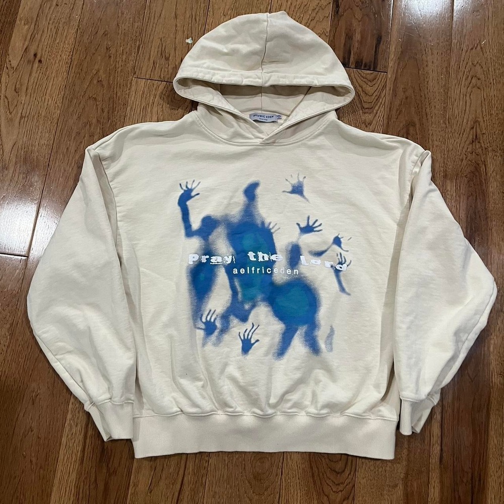 Aelfric Eden Graphic "pray the lord" hoodie size M